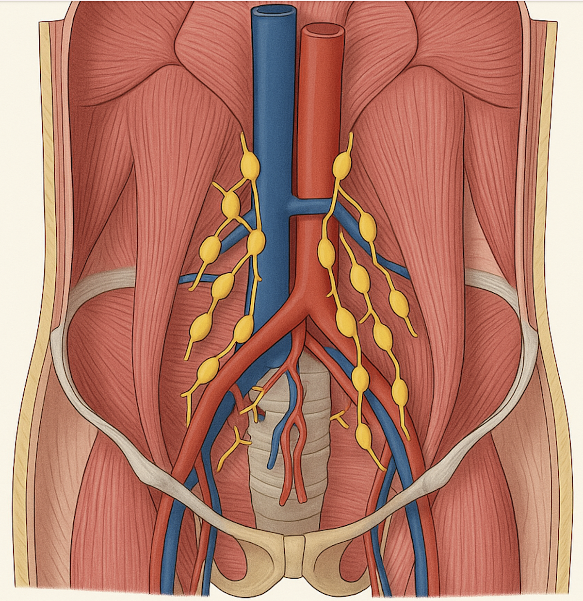 Linfonodos Retroperitoneais - Anatomia, Diagnóstico e Procedimentos Cirúrgicos